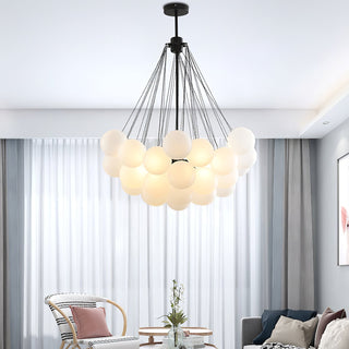 Cloud Contemporary Glass Chandelier