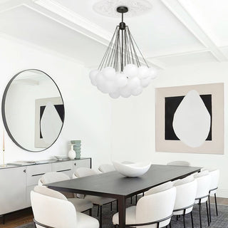 Cloud Contemporary Glass Chandelier