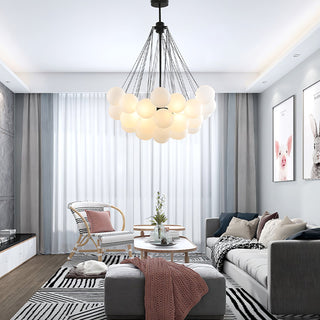 Cloud Contemporary Glass Chandelier