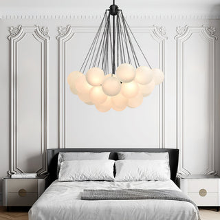 Cloud Contemporary Glass Chandelier