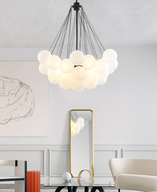 Cloud Contemporary Glass Chandelier