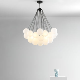 Cloud Contemporary Glass Chandelier