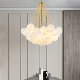 Cloud Contemporary Glass Chandelier