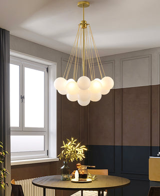 Cloud Contemporary Glass Chandelier