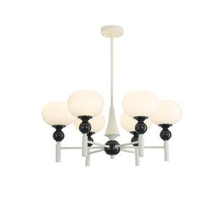 Bubbly Modern Glass Orb Chandelier