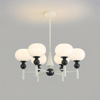Bubbly Modern Glass Orb Chandelier