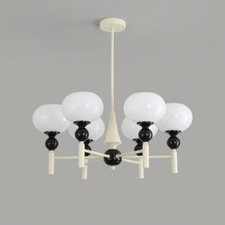 Bubbly Modern Glass Orb Chandelier