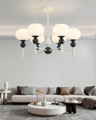 Bubbly Modern Glass Orb Chandelier