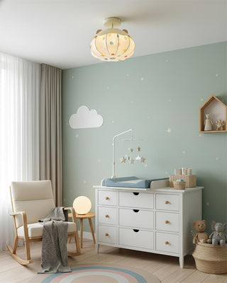 Thorin Vintage Fabric Ceiling Lamp