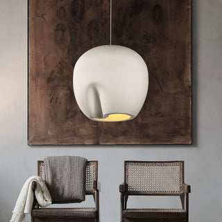 Lin Sculpted Polystyrene Pendant Light