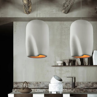 Lin Sculpted Polystyrene Pendant Light