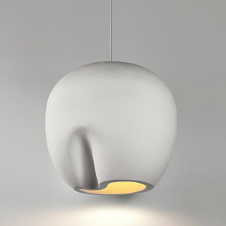 Lin Sculpted Polystyrene Pendant Light