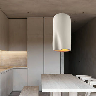 Lin Sculpted Polystyrene Pendant Light