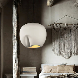 Lin Sculpted Polystyrene Pendant Light