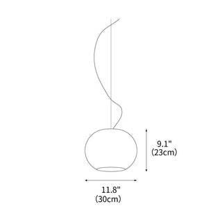 Bloom Contemporary Glass Pendant Light