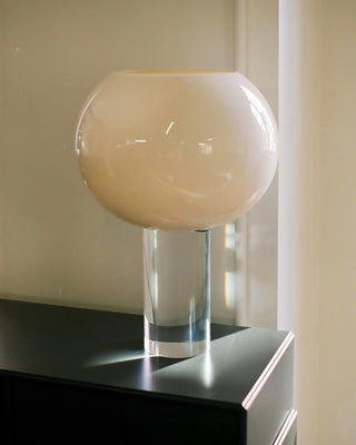 Milo Minimalist Opal Glass Table Lamp