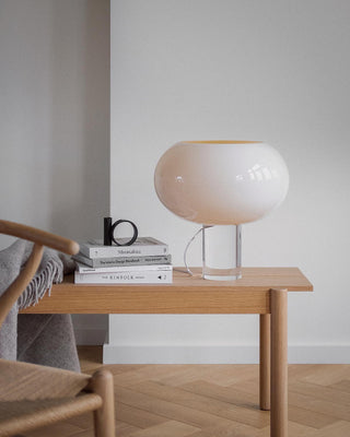 Milo Minimalist Opal Glass Table Lamp