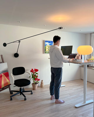 Milo Minimalist Opal Glass Table Lamp