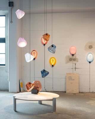 Bulla Aesthetic Glass Wall Light