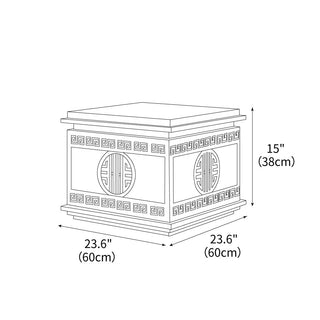 Linyi Traditional Metal Garden Light