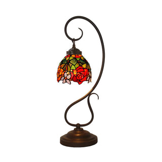 Tiffany Bohemian Glass Table Light
