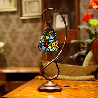 Tiffany Bohemian Glass Table Light