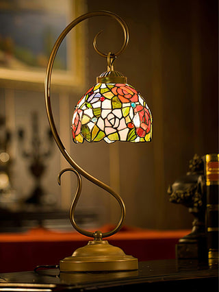 Tiffany Bohemian Glass Table Light