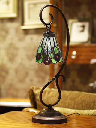 Tiffany Bohemian Glass Table Light