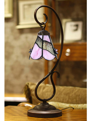 Tiffany Bohemian Glass Table Light