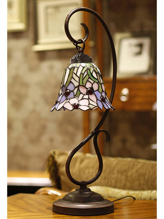 Tiffany Bohemian Glass Table Light