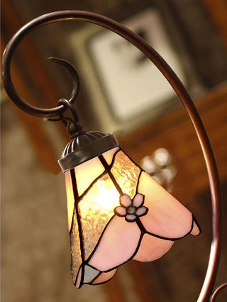 Tiffany Bohemian Glass Table Light