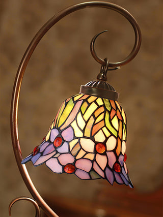 Tiffany Bohemian Glass Table Light