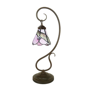 Tiffany Bohemian Glass Table Light