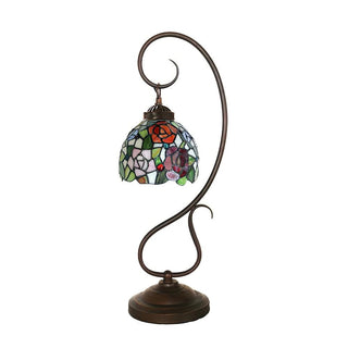 Tiffany Bohemian Glass Table Light