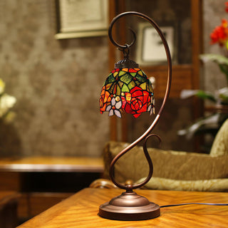 Tiffany Bohemian Glass Table Light