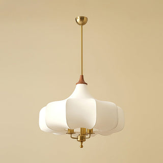 Calire Vintage Fabric Lantern Pendant Light
