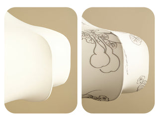 Calire Vintage Fabric Lantern Pendant Light