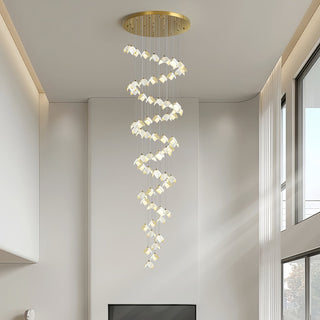 Cora Cascade Square Petal Chandelier