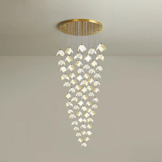 Cora Cascade Square Petal Chandelier