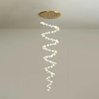 Cora Cascade Square Petal Chandelier