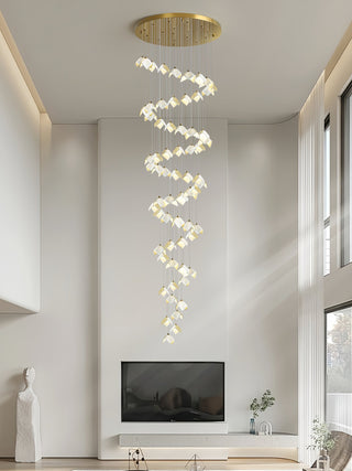 Cora Cascade Square Petal Chandelier