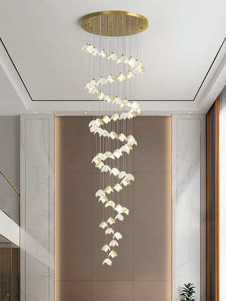Cora Cascade Square Petal Chandelier