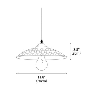 Canopy Industrial Steel Pendant Light