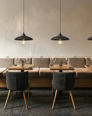 Canopy Industrial Steel Pendant Light