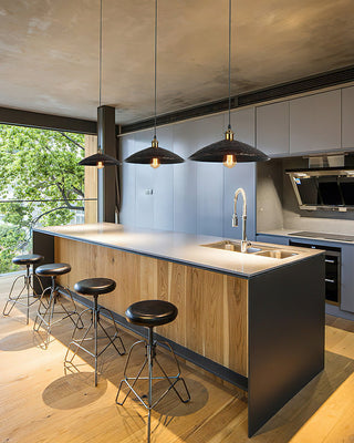 Canopy Industrial Steel Pendant Light