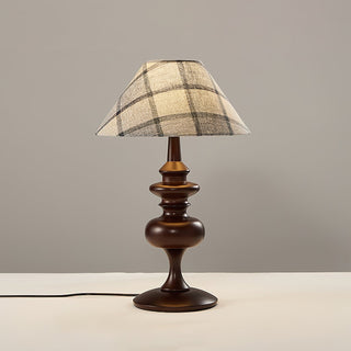 Elowen Traditional Wood Table Lamp