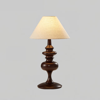 Elowen Traditional Wood Table Lamp