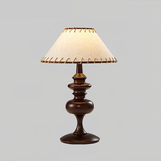 Elowen Traditional Wood Table Lamp