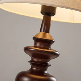 Elowen Traditional Wood Table Lamp