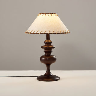 Elowen Traditional Wood Table Lamp